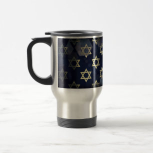 SlipperyJoe's Happy Hanukkah Multiple Star von Dav Reisebecher