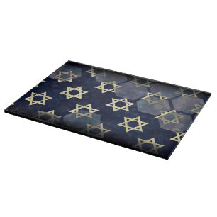 SlipperyJoe's Happy Hanukkah Multiple Star von Dav Schneidebrett