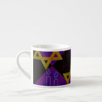 SlipperyJoe's Happy Hanukkah Star von David menora
