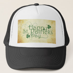 SlipperyJoe's Happy St. Patrick's Day Iris Truckerkappe