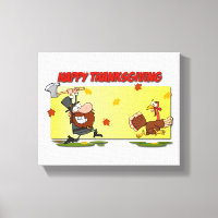 SlipperyJoe's helle spielerische Thanksgiving-Cart