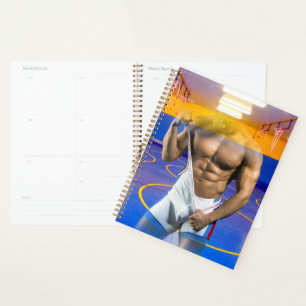 SlipperyJoe's homme musclé bosse abdos six-pack sa