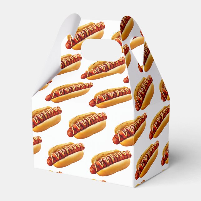 SlipperyJoe's Hot Dog verschachtelt weiche Knochen Geschenkschachtel (Vorderseite)