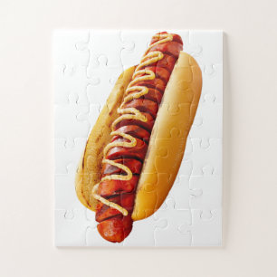 SlipperyJoe's Hotdog Senf geschnittenes Fleisch Br