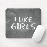 SlipperyJoe's I Like Girls dreckige Tafel dunkel t