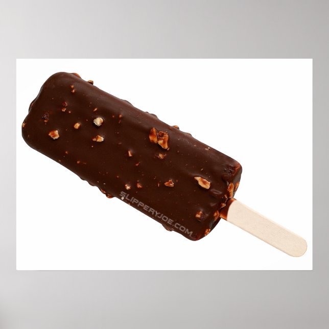 SlipperyJoe's Ice Cream Bar leckere Schokolade co Poster (Vorne)