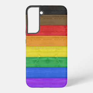 SlipperyJoe's inklusive schwule Regenbogenflagge t Samsung Galaxy Hülle