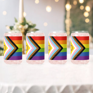 SlipperyJoe's Intersex-Stolzflagge gelber Hintergr Dosenglas