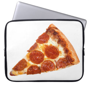 SlipperyJoe's klassische Pepperoni-Pizzaschnitt ge Laptopschutzhülle