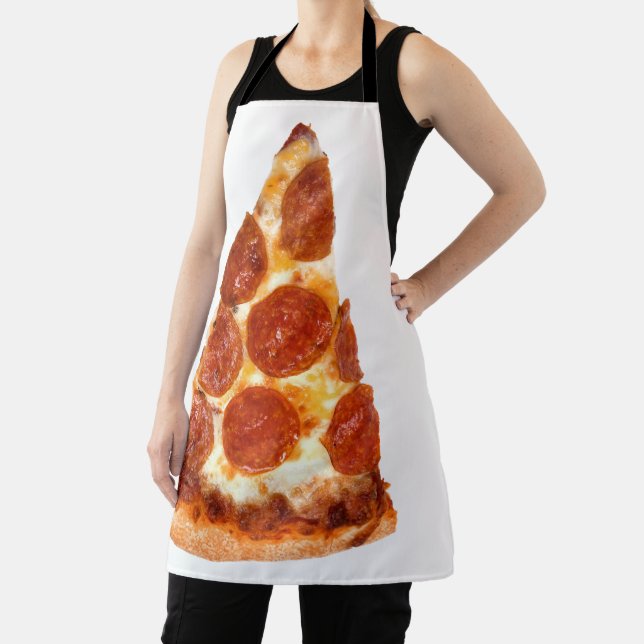 SlipperyJoe's klassische Pepperoni-Pizzaschnitt ge Schürze (InSitu)