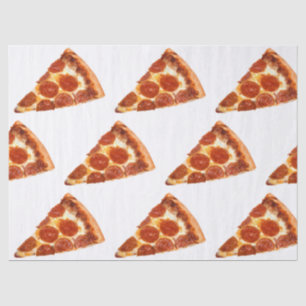 SlipperyJoe's klassische Pepperoni-Pizzaschnitt ge Seidenpapier