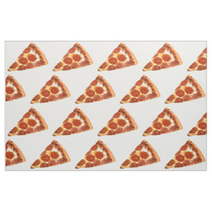 SlipperyJoe's klassische Pepperoni-Pizzaschnitt ge Stoff