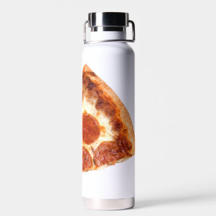 SlipperyJoe's klassische Pepperoni-Pizzaschnitt ge Trinkflasche