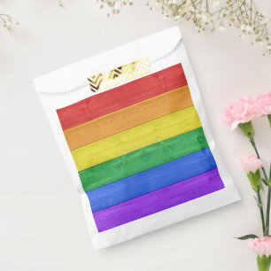 SlipperyJoe's klassischer Regenbogen-Tastsinn hand Geschenktütchen