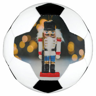 SlipperyJoes klassischer Weihnachts-Nussknacker-Sc Fußball