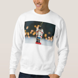 SlipperyJoes klassischer Weihnachts-Nussknacker-Sc Sweatshirt