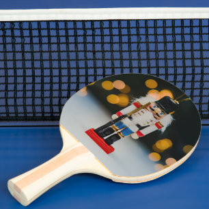 SlipperyJoes klassischer Weihnachts-Nussknacker-Sc Tischtennis Schläger