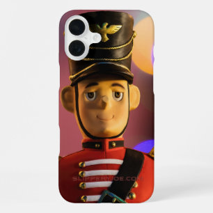 SlipperyJoes klassischer Weihnachts-Spielzeugsolda iPhone 16 Plus Hülle