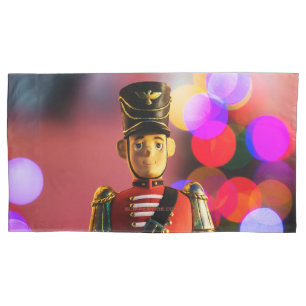 SlipperyJoes klassischer Weihnachts-Spielzeugsolda Kissenbezug