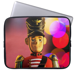 SlipperyJoes klassischer Weihnachts-Spielzeugsolda Laptopschutzhülle