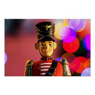 SlipperyJoes klassischer Weihnachts-Spielzeugsolda Poster