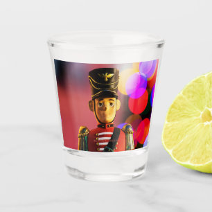 SlipperyJoes klassischer Weihnachts-Spielzeugsolda Schnapsglas
