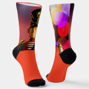 SlipperyJoes klassischer Weihnachts-Spielzeugsolda Socken