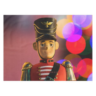 SlipperyJoes klassischer Weihnachts-Spielzeugsolda Tischdecke