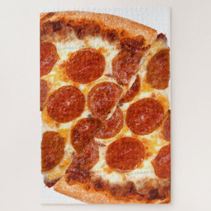 SlipperyJoe's klassisches Pepperoni-Pizza-Stück ge