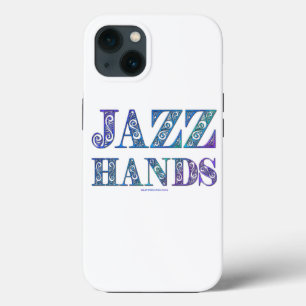 SlipperyJoe's künstlerische Jazz Hands lebendige F Case-Mate iPhone Hülle