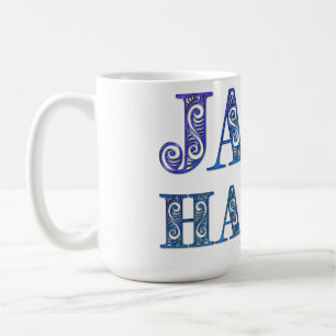 SlipperyJoe's künstlerische Jazz Hands lebendige F Kaffeetasse