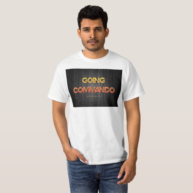 SlipperyJoe's laufendes Kommando mit gelbem Orange T-Shirt (Vorne ganz)