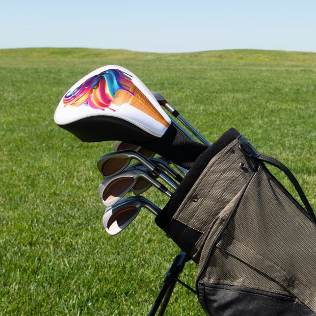 SlipperyJoe's lebendige Speisekarte mit Eis Golf Headcover (In SItu)
