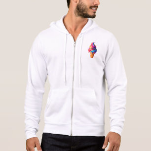SlipperyJoe's lebhafter Eiscremekegel, ein Klassik Hoodie