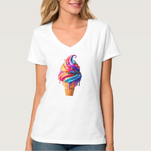 SlipperyJoe's lebhafter Eiscremekegel, ein Klassik T-Shirt