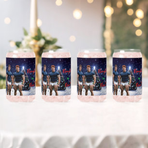 SlipperyJoes leuchtende Weihnachtsbäume zwei musku Dosenglas