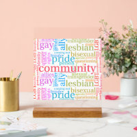 SlipperyJoe's LGBTQ+ Community Wortwolke