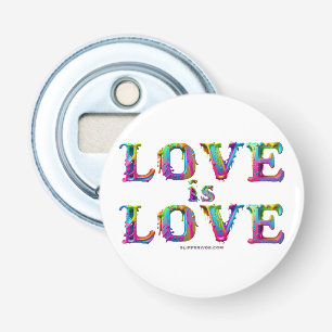 SlipperyJoe's Liebe ist Liebe Spray Gay Pride c Flaschenöffner