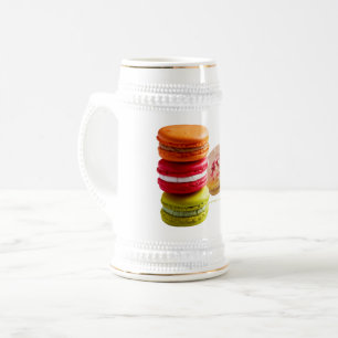 SlipperyJoe's Macaroon-Kekse, französisch gestapel Bierglas