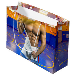 SlipperyJoe's Man Sechserpack-Wrestling-Singlet-Fi Große Geschenktüte