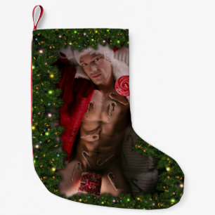 SlipperyJoe's männliche Brust Sechserpack Bauch na Kleiner Weihnachtsstrumpf