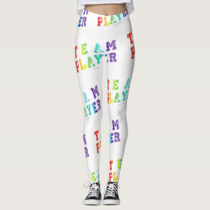 SlipperyJoes Mannschaftsspieler gefüllt mit glatte Leggings