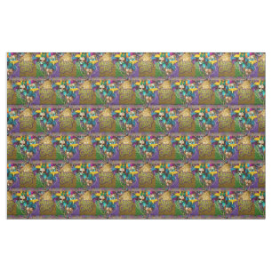 SlipperyJoe's Mardi Gras Bead Necklaces verdoppelt Stoff
