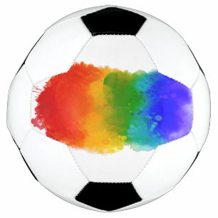 SlipperyJoe's moderne Pride-Splatter-Energie und - Fußball