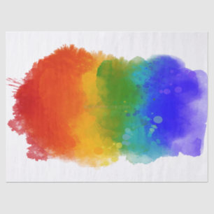 SlipperyJoe's moderne Pride-Splatter-Energie und - Seidenpapier