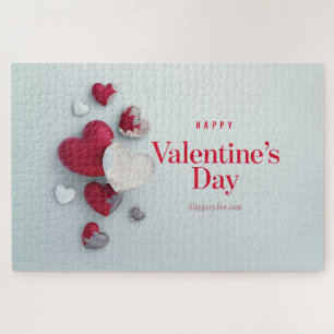 SlipperyJoe's moderner Valentinstag-Layout-Künstle