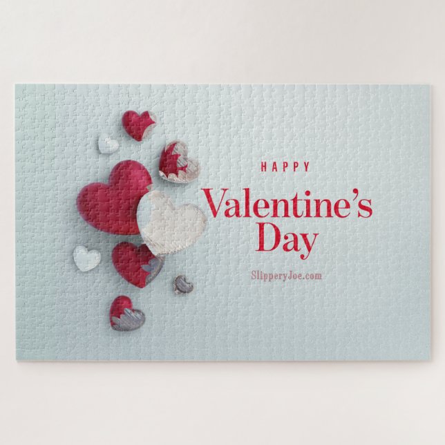 SlipperyJoe's moderner Valentinstag-Layout-Künstle (Horizontal)