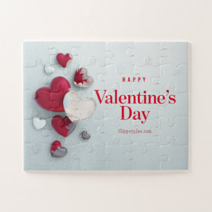 SlipperyJoe's moderner Valentinstag-Layout-Künstle