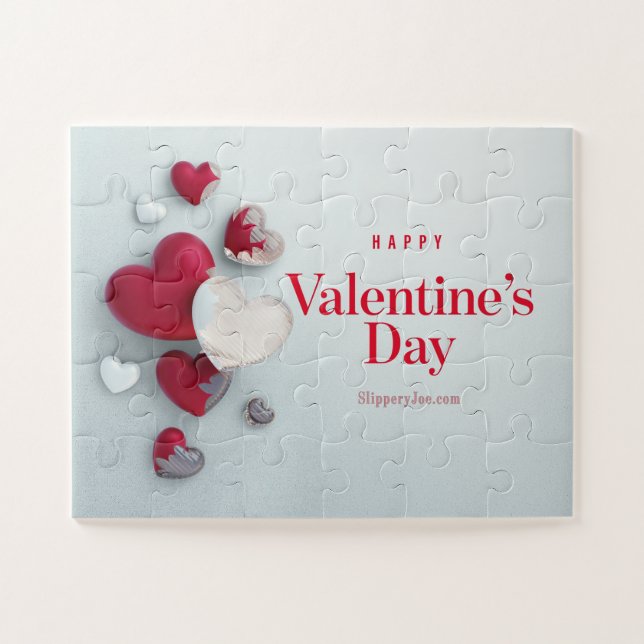 SlipperyJoe's moderner Valentinstag-Layout-Künstle (Horizontal)
