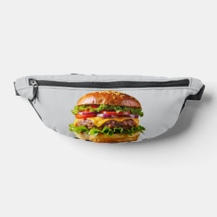 SlipperyJoes mundwässernder Cheeseburger knusprig Bauchtasche